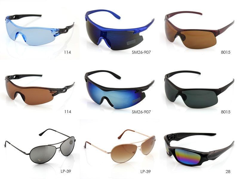 VENTA DE LIQUIDACIÓN - AL POR MAYOR (100 pares) Gafas de sol/decorativas para hombre y mujer $1,79/par