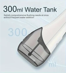 Hilo dental de agua para la limpieza de los dientes