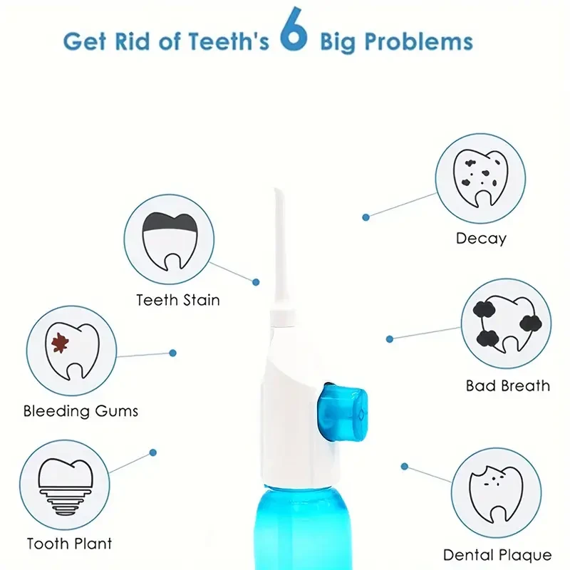 Kit de limpieza dental de 3 cabezales para ortodoncia, puente y cuidado de las encías
