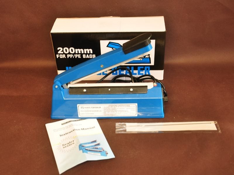 Selladora de bolsas de 200 mm Selladora de bolsas térmica + 1 alambre de repuesto
