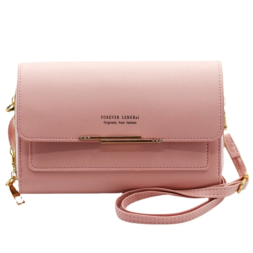 Bolso de hombro multifuncional de PU versátil de moda para mujer