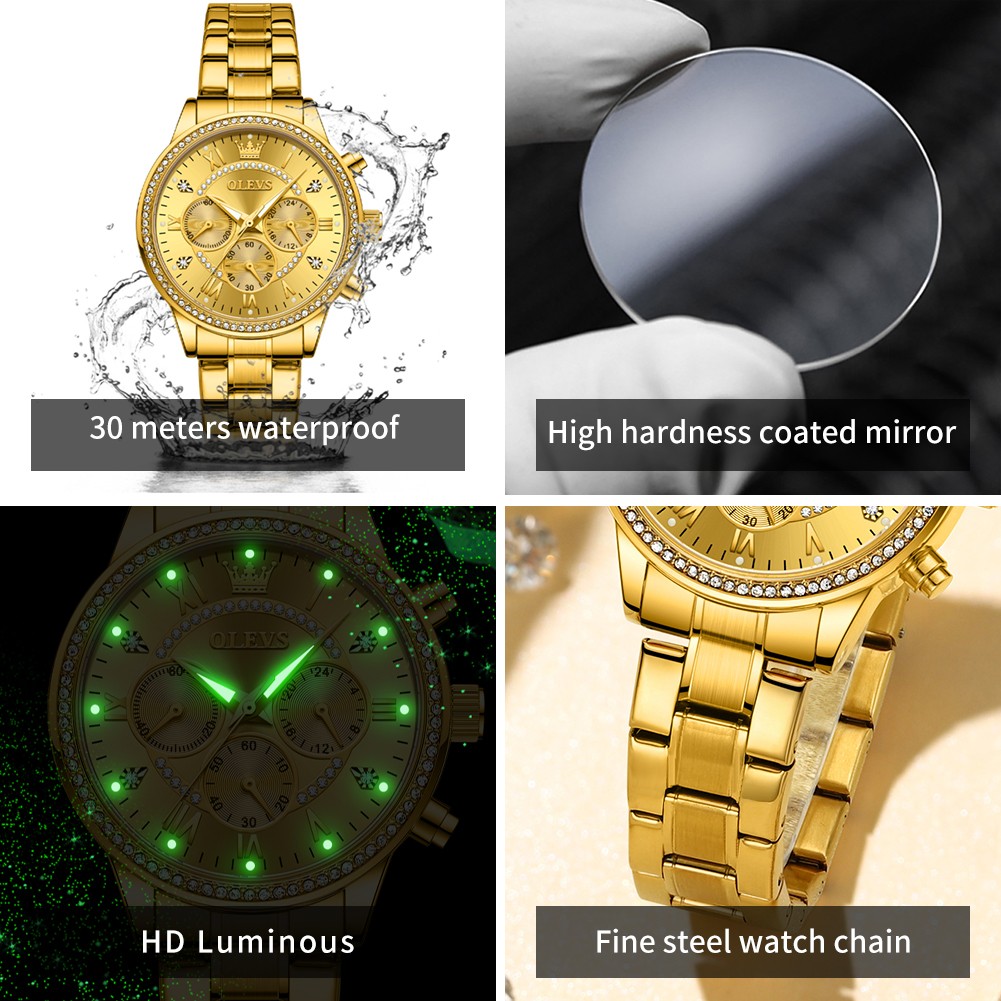 Reloj de cuarzo para mujer OLEVS