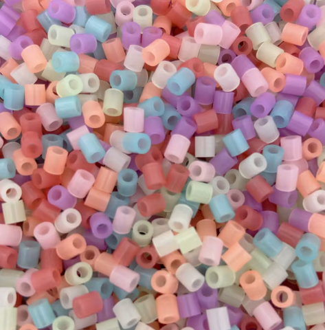 Cuentas Hama de 5 mm que brillan en la oscuridad, 500 unidades, 7 colores, juguetes educativos para niños, calidad 100 % garantizada, nuevas cuentas fusibles para juguetes.
