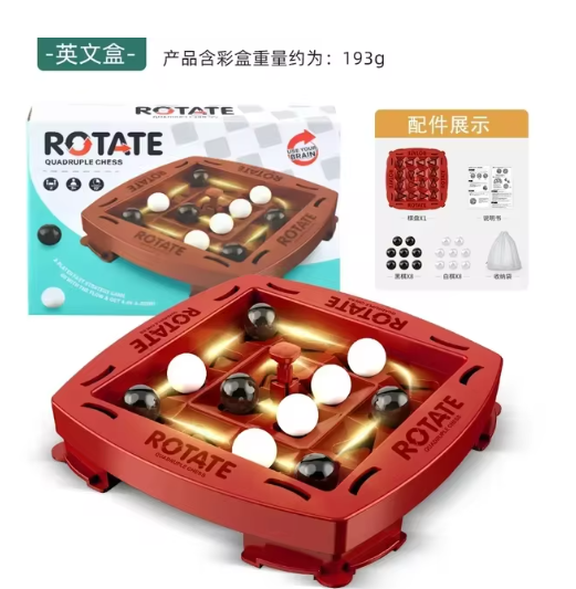 Juego de 4 en raya, educativo, órbita, lógica, juego de mesa, 2 jugadores, estrategia rápida, divertido, para fiestas familiares, juguetes para padres e hijos, regalos.