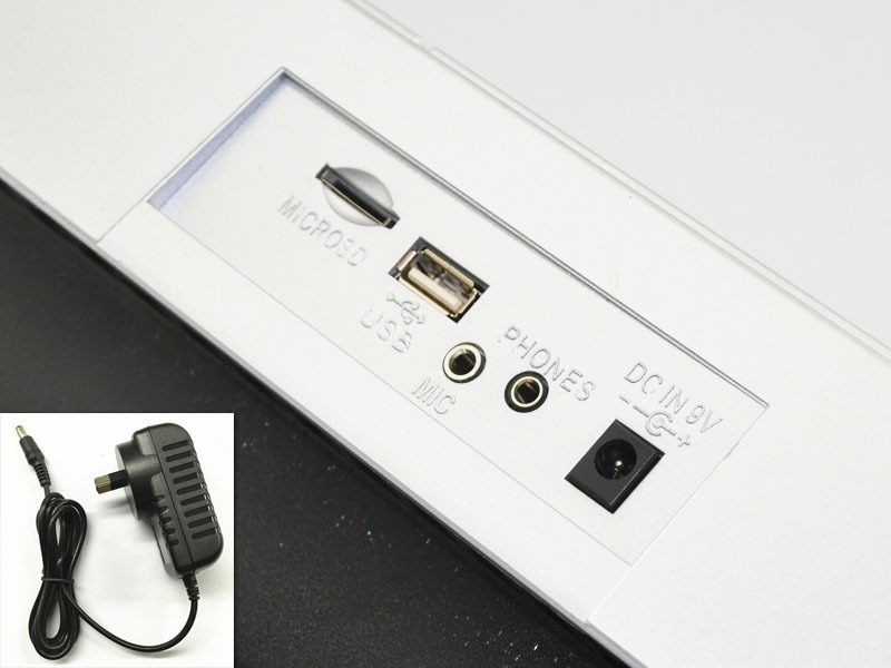 ÓRGANO ELECTRÓNICO MULTIFUNCIONAL DE 61 TECLAS PIANO