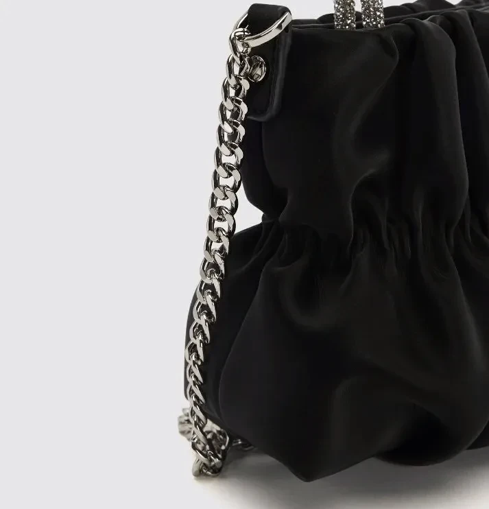 Nuevo bolso bandolera plisado con cadena de nubes para mujer para fiestas