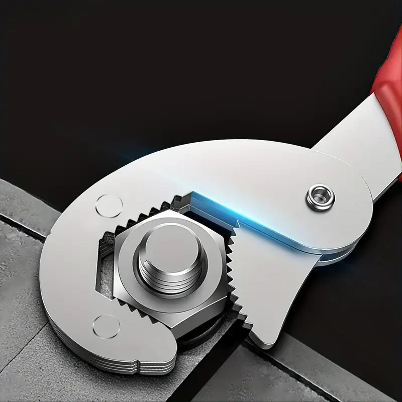 Juego de herramientas ajustables de alta resistencia ProMaster: combinación de llave y alicates multifuncionales para bricolaje y reparaciones del hogar, acero inoxidable duradero.
