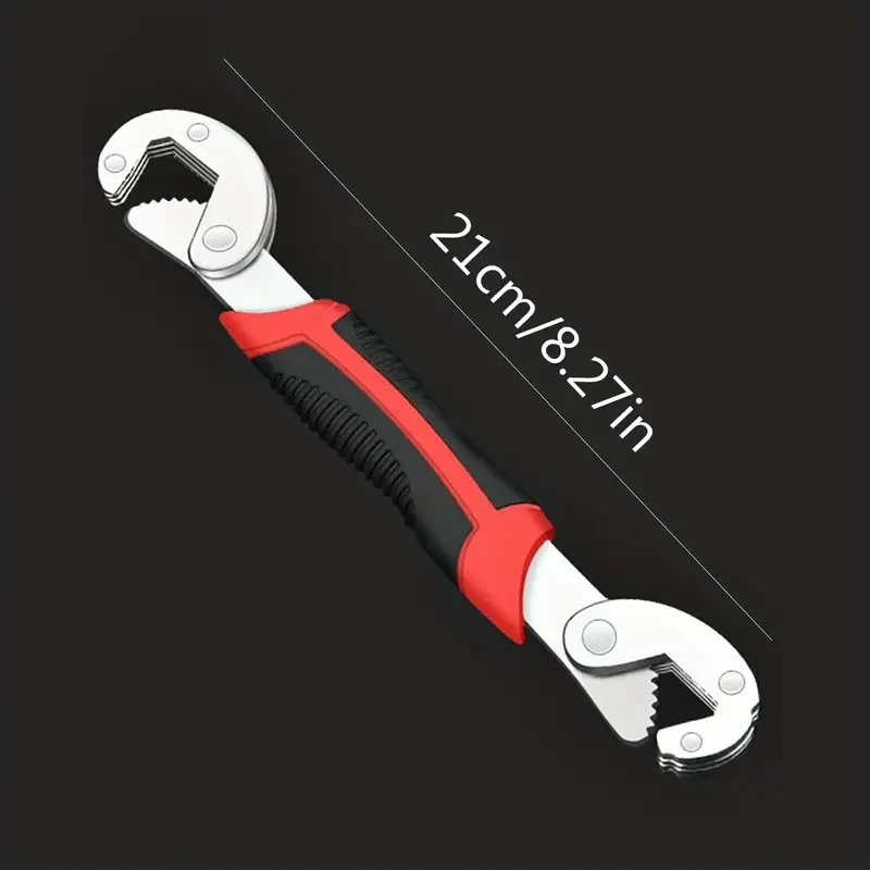 Juego de herramientas ajustables de alta resistencia ProMaster: combinación de llave y alicates multifuncionales para bricolaje y reparaciones del hogar, acero inoxidable duradero.