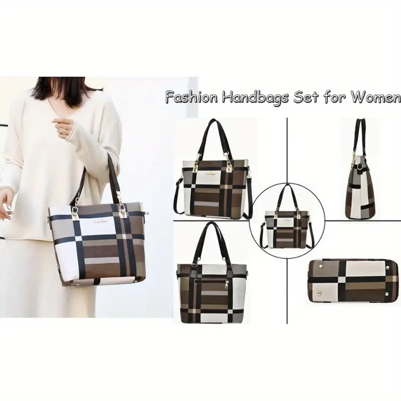 6 bolsos de mano para mujer, bolsos de hombro, carteras, bolsos tipo cartera, bolso de mano con asa superior, bolso cruzado, cartera, clutch. 4021 reseñas. 4,7 Todas las reseñas son de compras verificadas. Reseñas de artículos (4021). Reseñas de proveedor