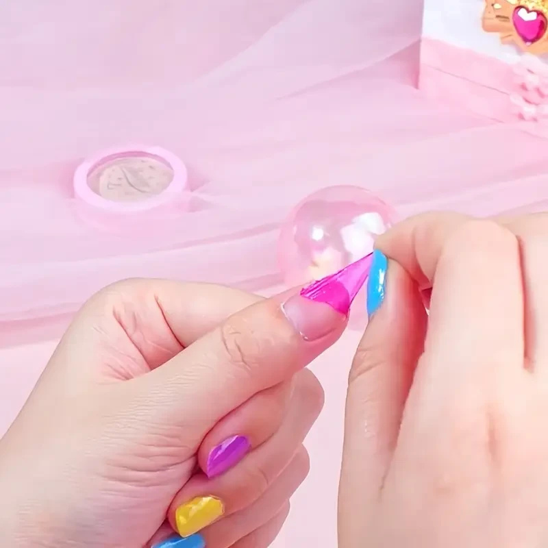 Kit de maquillaje de princesa unicornio para niñas - Maleta de lujo con cosméticos reales, espejo, pinceles y accesorios - Regalo perfecto para cumpleaños, Halloween y Navidad - Tonos rosas, artículos de unicornio para niñas, tela Oxford y terciopelo sóli