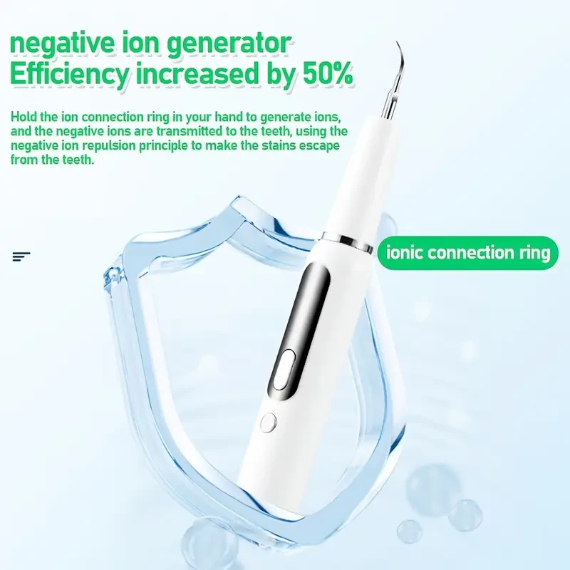Kit de limpieza para higiene bucal con 2 cuchillas reemplazables, recargable tipo C