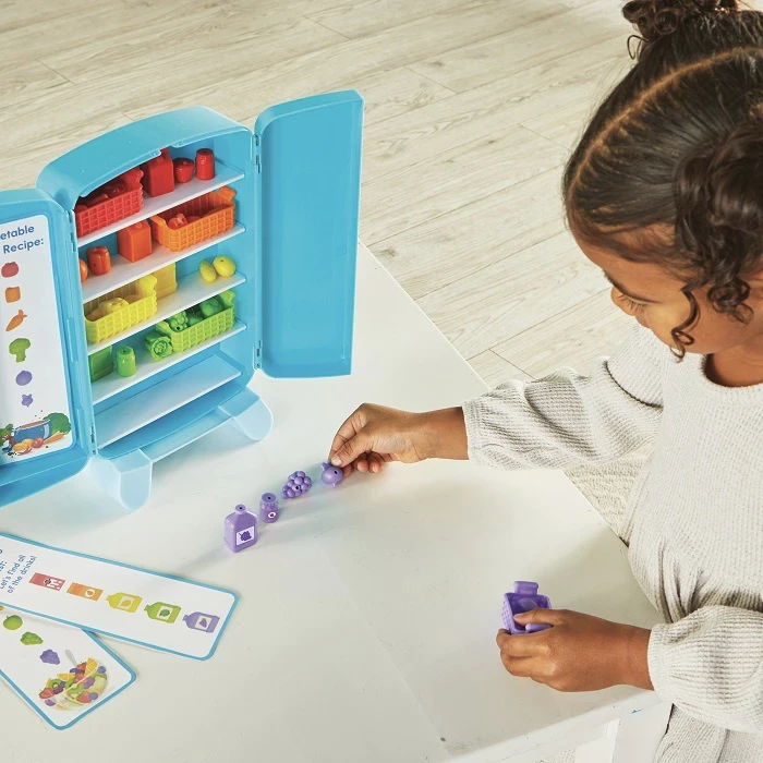 Recursos de aprendizaje: Mini refrigerador para clasificar bocadillos
