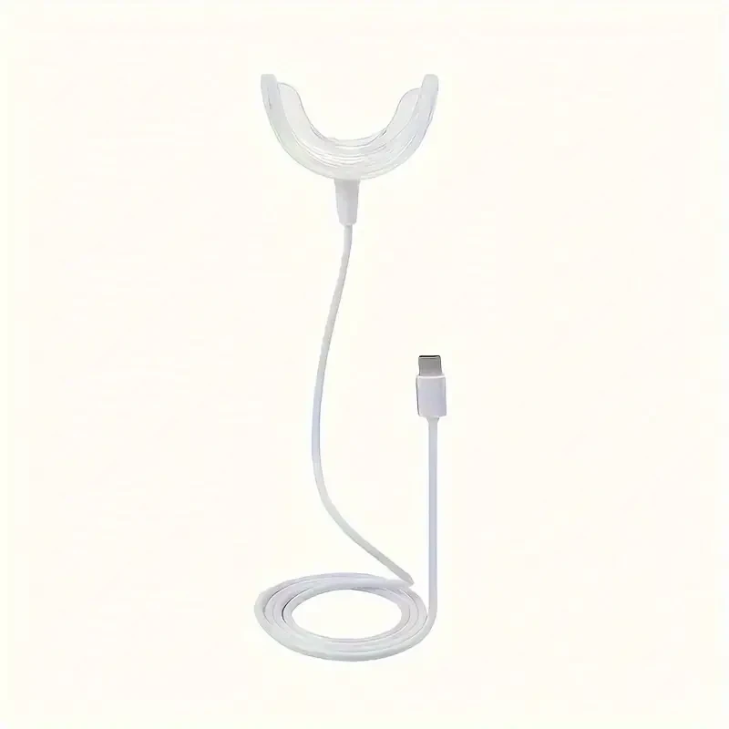 Kit de blanqueamiento dental SmileShine con LED y alimentación por USB, diseño de bandeja siamesa