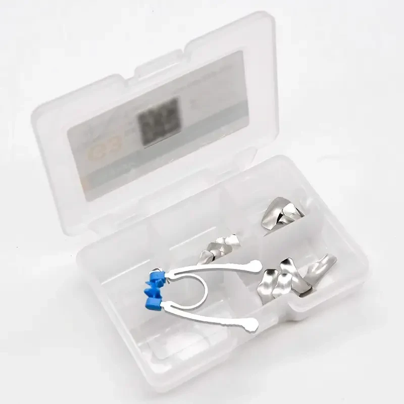 Juego de bandejas de formación dental, espaciador de ortodoncia intraoral