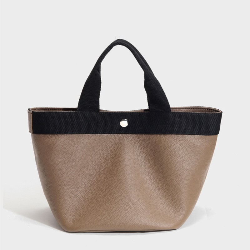 Moda Simple Primera Capa Piel de Vaca Mujer