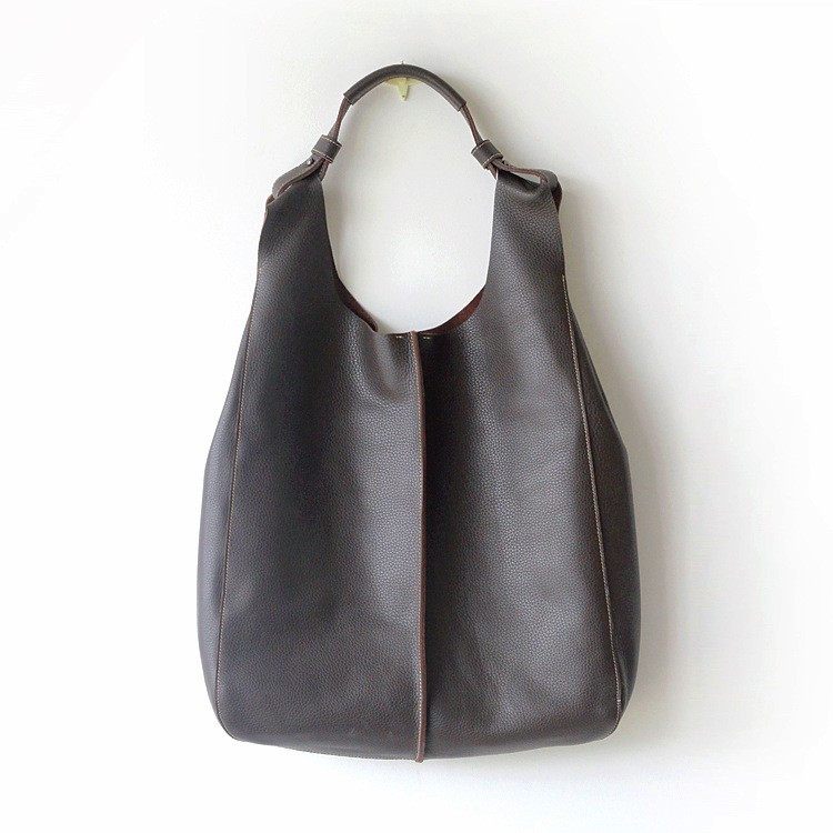 Bolso de piel de vaca de primera capa para madre e hija, de gran capacidad