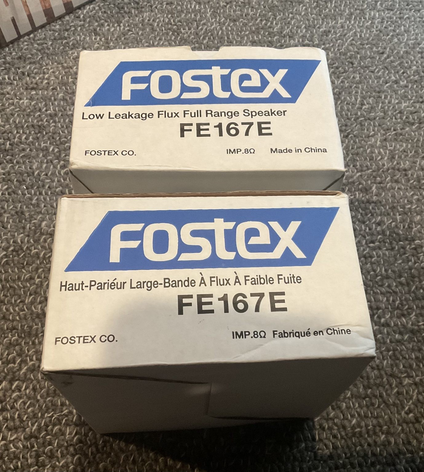 Fostex FE167E Controlador de rango completo
