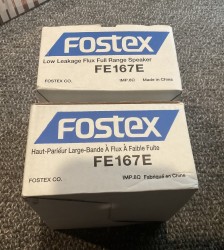 Fostex FE167E Controlador de rango completo