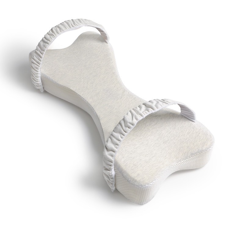 Almohada de rodillas de doble propósito para dormir, reposapiés, cojín de espuma viscoelástica para mujeres embarazadas que duermen de lado, almohada de bloqueo de piernas
