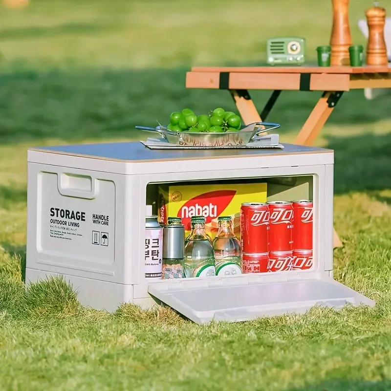 Caja de almacenamiento para acampar al aire libre,