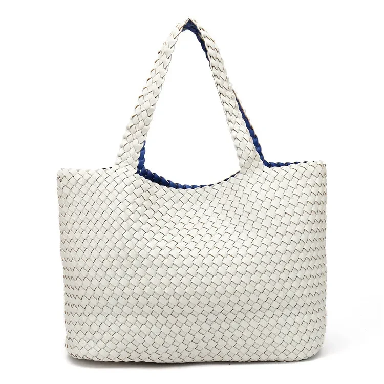 Bolso tejido con bandolera abierta