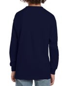 Camiseta juvenil de manga larga de algodón ultra suave para niños, impresión personalizada, camiseta