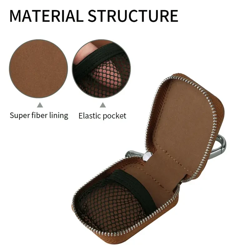 Funda protectora de cuero artificial PU para auriculares inalámbricos AirPods 1/2/3/Pro2/Pro