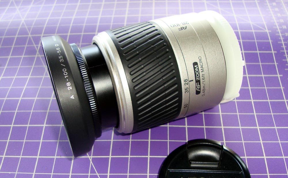 Objetivo AF 28-100 mm compatible con Sony