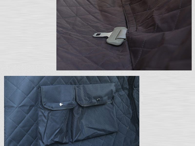 Funda impermeable para asiento trasero de coche para mascotas, hamaca, antideslizante, protectora, multifunción