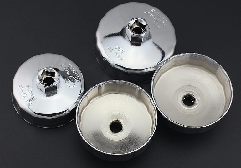 Juego de 31 llaves de vaso para filtro de aceite de automóvil, herramienta de extracción de tapa compatible