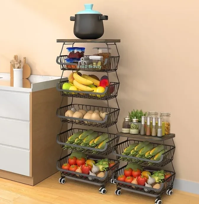 metal stacking bins