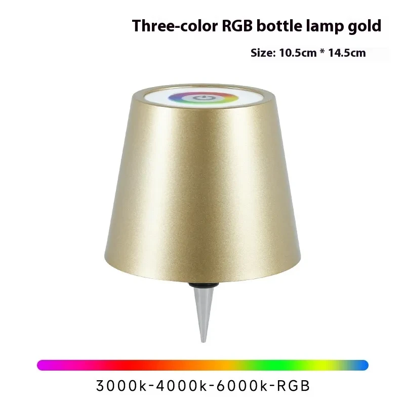 3 Color Rechargeable LED Bottle Lights