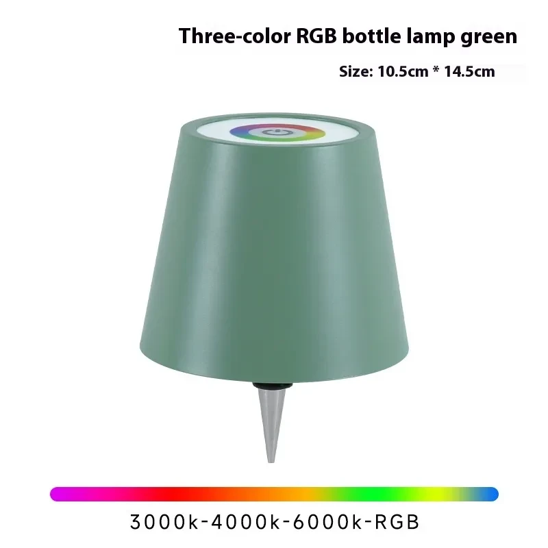 3 Color Rechargeable LED Bottle Lights