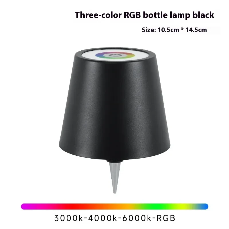 3 Color Rechargeable LED Bottle Lights