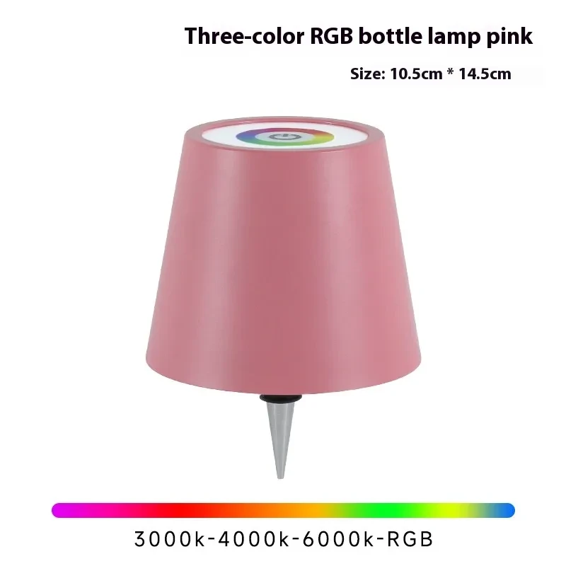 3 Color Rechargeable LED Bottle Lights