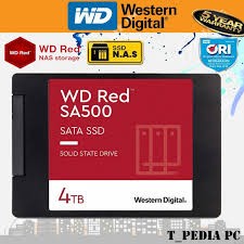 WD RED SA500 NAS SATA SSD 2.5 - 4TB