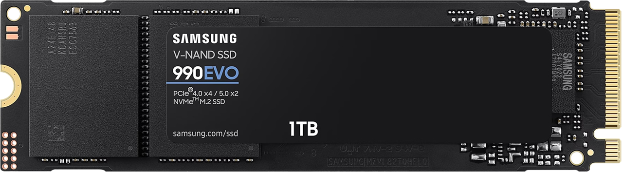 Samsung 990 EVO Plus 1TB M.2 2280 PCIE NVME SSD