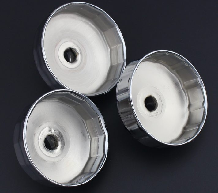 Juego de 27 llaves de vaso para filtro de aceite de automóvil, herramienta de extracción de tapa compatible