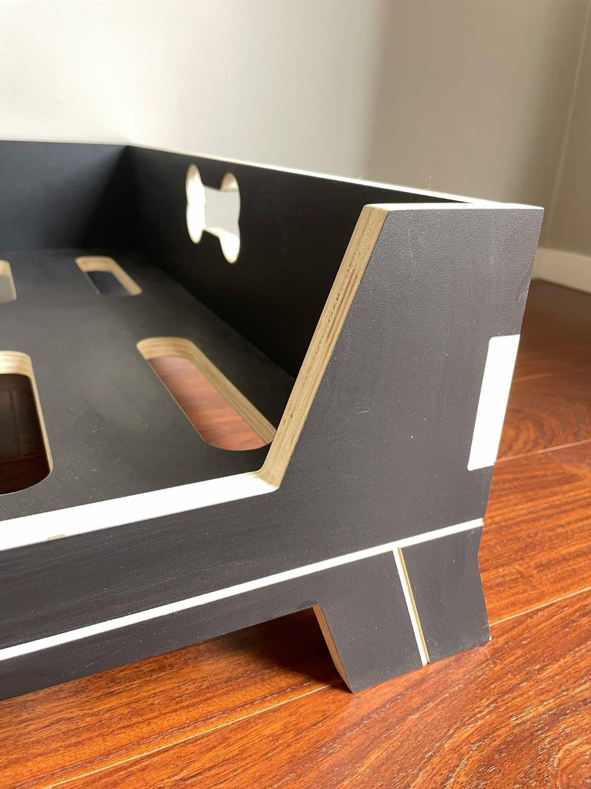 Cama de lujo para perros con estructura