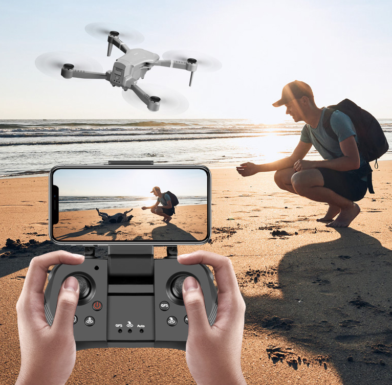 Dron plegable