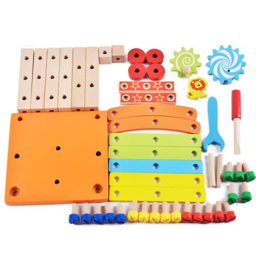 Juguetes de bloques de construcción de sillas para niños