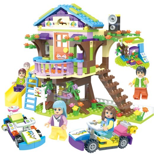 Juguetes de bloques de construcción educativos para niños