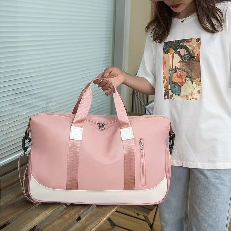 Bolso bandolera multifuncional de un solo hombro para yoga, con asa cubreobjetos, ideal para viajes cortos