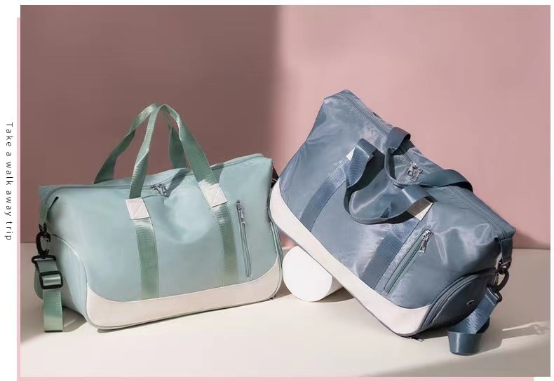 Bolso bandolera multifuncional de un solo hombro para yoga, con asa cubreobjetos, ideal para viajes cortos