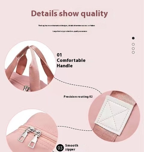 Bolso bandolera multifuncional de un solo hombro para yoga, con asa cubreobjetos, ideal para viajes cortos