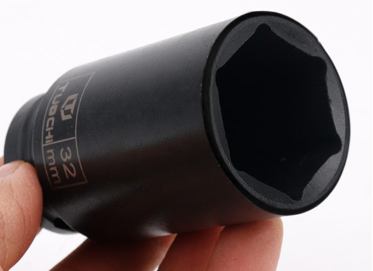 Juego de 35 llaves de vaso de impacto profundo de 1/2 pulgada (8 mm-32 mm)