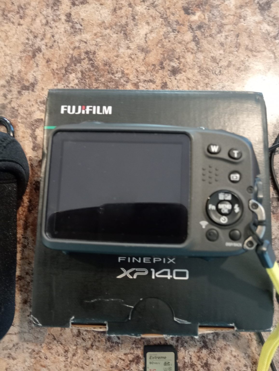 Cámara Fujifilm XP140 resistente al agua, 25 m, sensor de 16 MB, zoom óptico de 5x, EIS