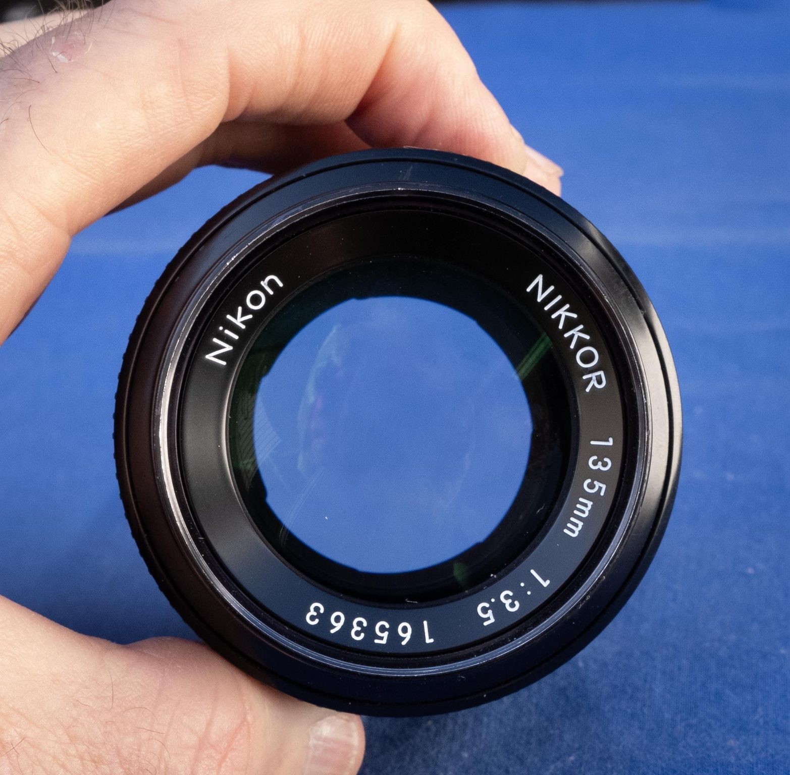 Objetivo Nikon 135 mm f/3,5 Classic