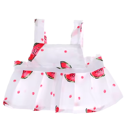 Ropa de muñeca para pato Lalafanfan de 30 cm, ropa de pato amarillo JK y falda de sirvienta a rayas, accesorios para muñecas de peluche de pato nuevo
