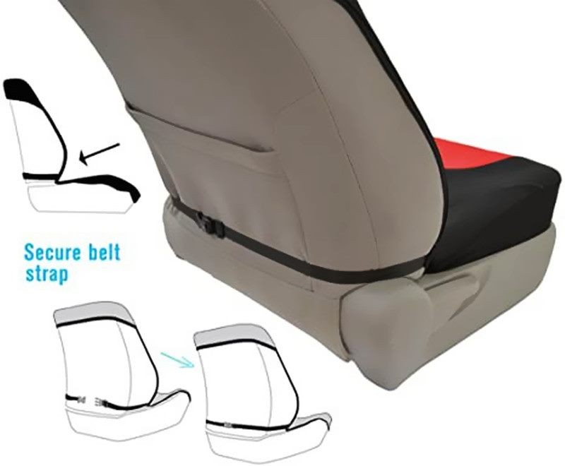 Funda impermeable para asiento delantero tipo butaca de neopreno para 2 plazas, ajuste universal